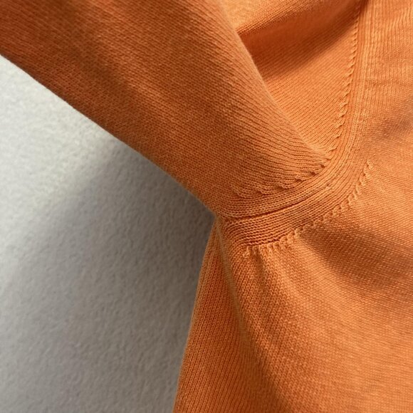 C.P. Company Italy Sweater Mens XL (52) Orange Lens Crewneck Pullover Jumper - Picture 10 of 14